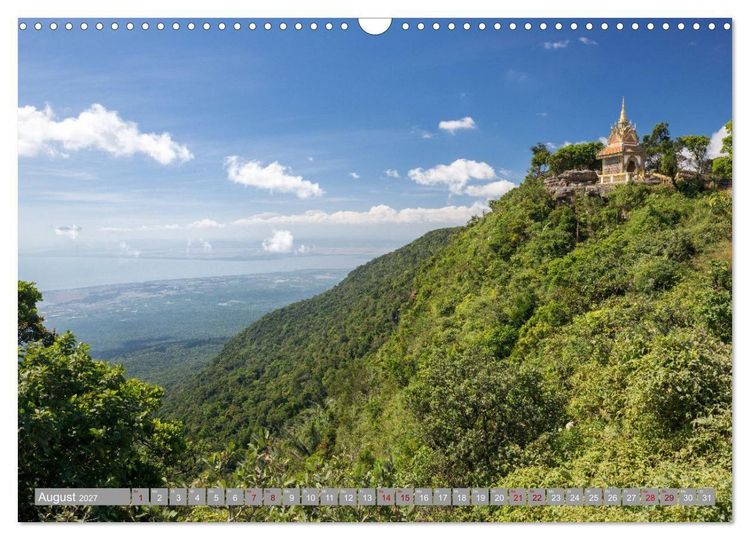 Produktbild: KAMBODSCHA - Im Reich der Khmer (Wandkalender 2027 DIN A3 quer), CALVENDO Monatskalender