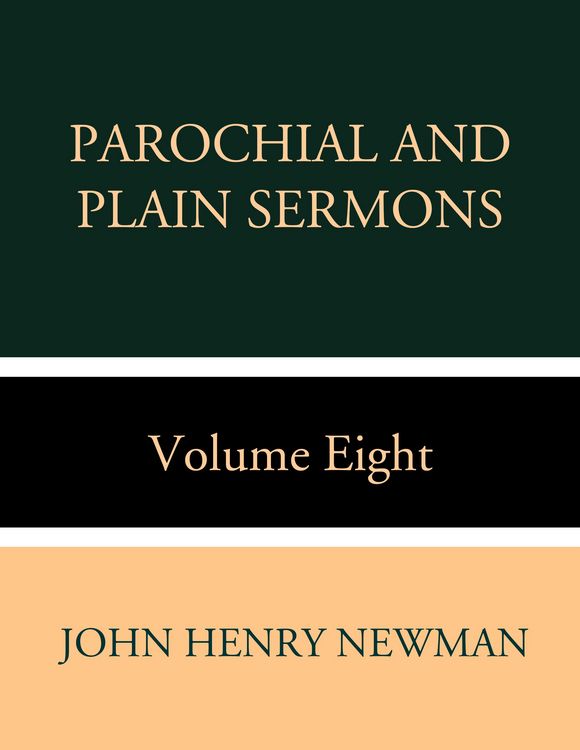 Produktbild: Parochial and Plain Sermons Volume Eight