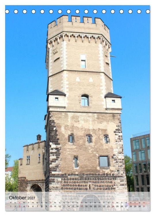 Produktbild: Geschichtstr&auml;chtiges K&ouml;ln (Tischkalender 2027 DIN A5 hoch), CALVENDO Monatskalender