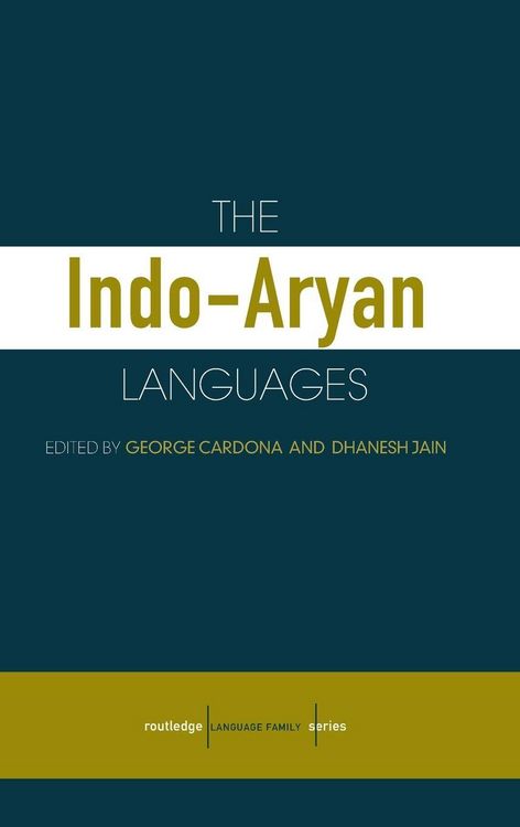 Produktbild: The Indo-Aryan Languages
