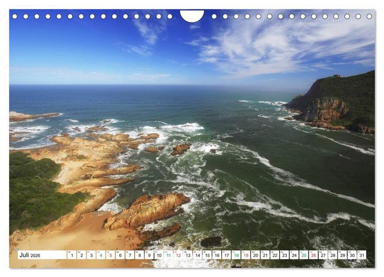 Produktbild: S&Uuml;DAFRIKA - Impressionen von der Garden Route (Wandkalender 2026 DIN A4 quer), CALVENDO Monatskalender