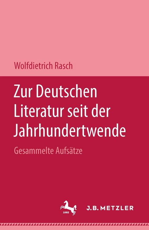 Produktbild: Zur deutschen Literatur seit der Jahrhundertwende