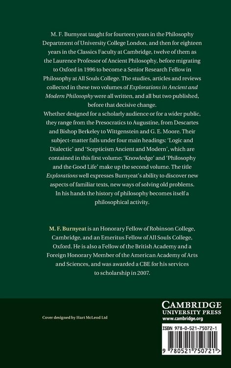 Produktbild: Explorations in Ancient and Modern Philosophy