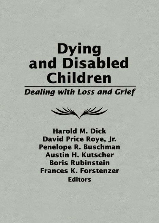 Produktbild: Dying and Disabled Children
