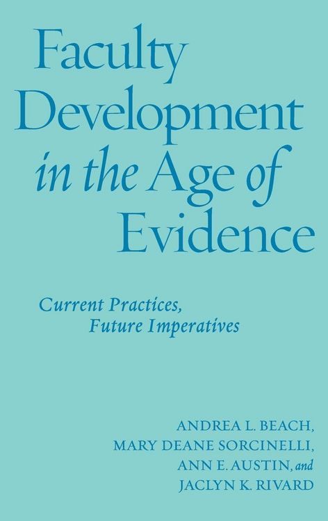 Produktbild: Faculty Development in the Age of Evidence