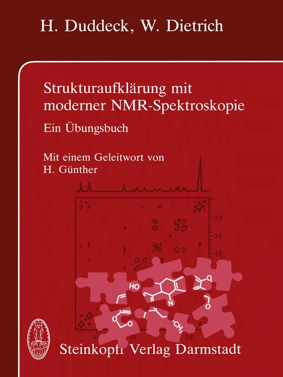 Produktbild: Strukturaufkl&auml;rung mit moderner NMR-Spektroskopie