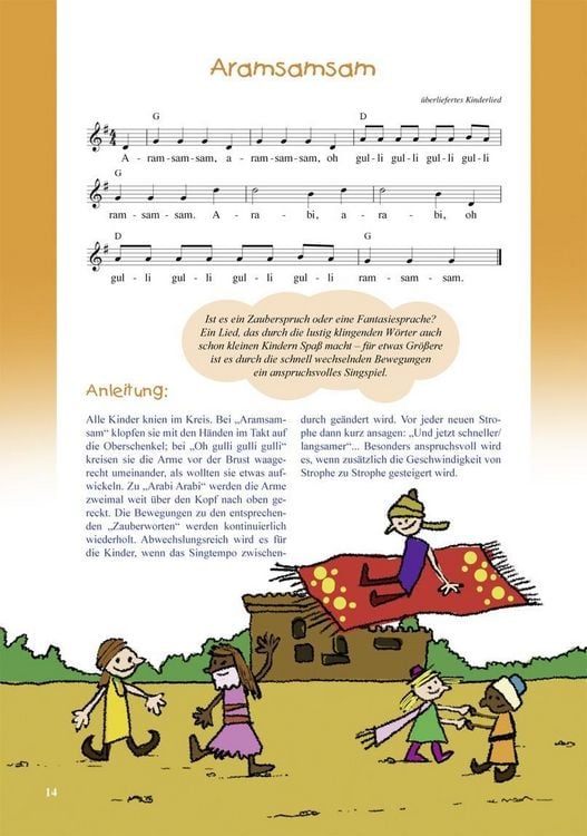 Produktbild: Das Spiel- und Bewegungsliederbuch