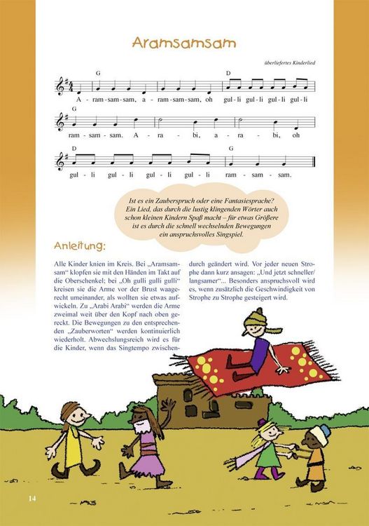 Produktbild: Das Spiel- und Bewegungsliederbuch