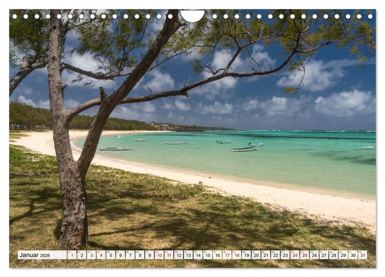 Produktbild: Traumstr&auml;nde auf Mauritius (Wandkalender 2026 DIN A4 quer), CALVENDO Monatskalender