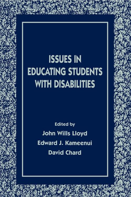 Produktbild: Issues in Educating Students With Disabilities