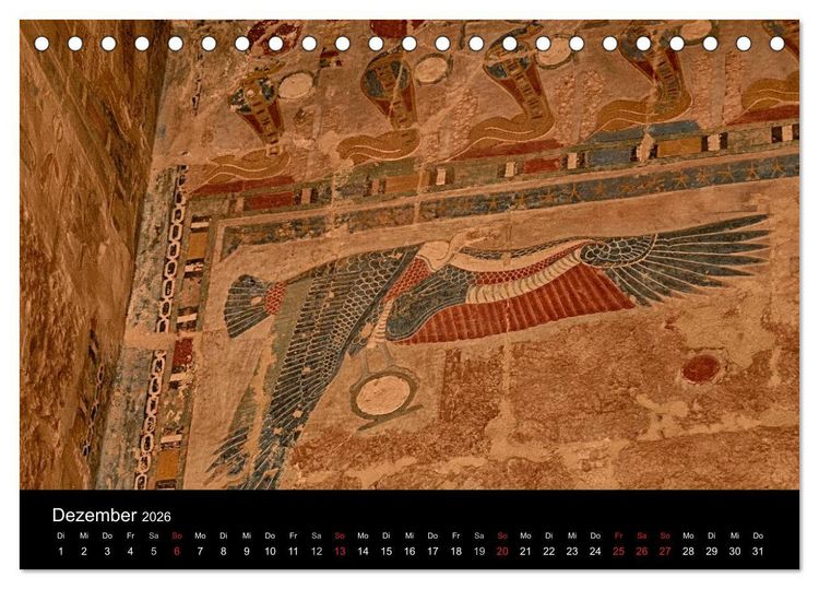 Produktbild: Luxor in Bildern - Auf den Spuren des antiken &Auml;gypten in Theben Ost und Theben West (Tischkalender 2026 DIN A5 quer), CALVENDO Monatskalender
