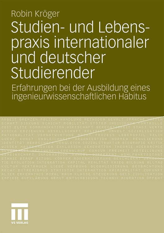Produktbild: Studien- und Lebenspraxis internationaler und deutscher Studierender