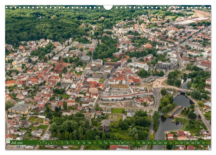Produktbild: Eberswalde in Luftbildern (Wandkalender 2026 DIN A3 quer), CALVENDO Monatskalender