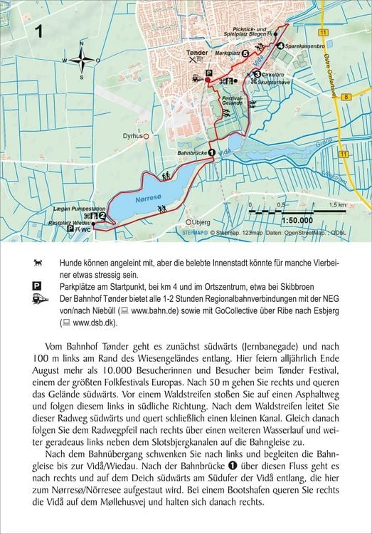 Produktbild: S&uuml;dd&auml;nemark 30 Touren in S&uuml;dj&uuml;tland und auf F&uuml;nen
