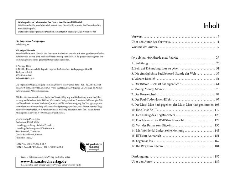Produktbild: Das kleine Handbuch zum Bitcoin
