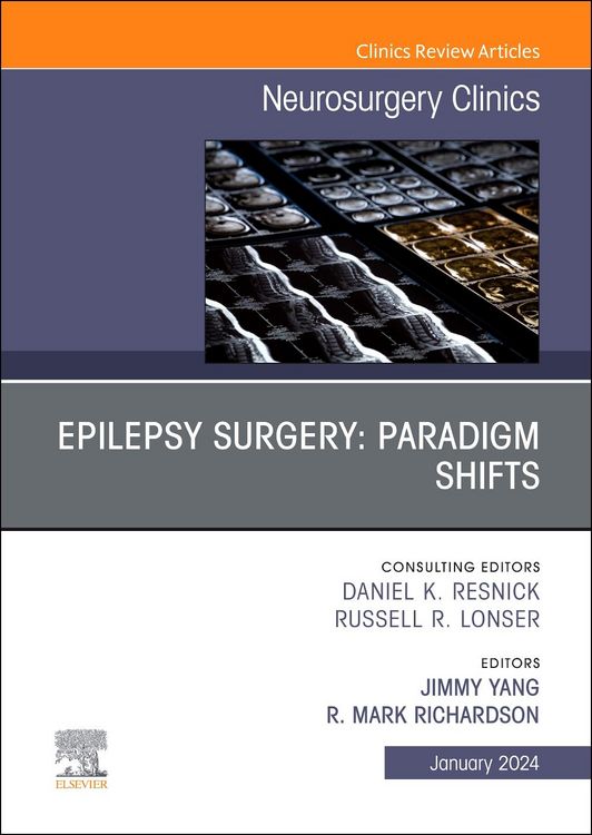 Produktbild: Epilepsy Surgery: Paradigm Shifts, an Issue of Neurosurgery Clinics of North America