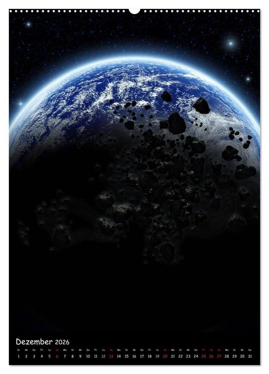 Produktbild: Die Welt der Planeten (hochwertiger Premium Wandkalender 2026 DIN A2 hoch), Kunstdruck in Hochglanz