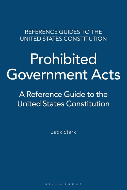 Produktbild: Prohibited Government Acts