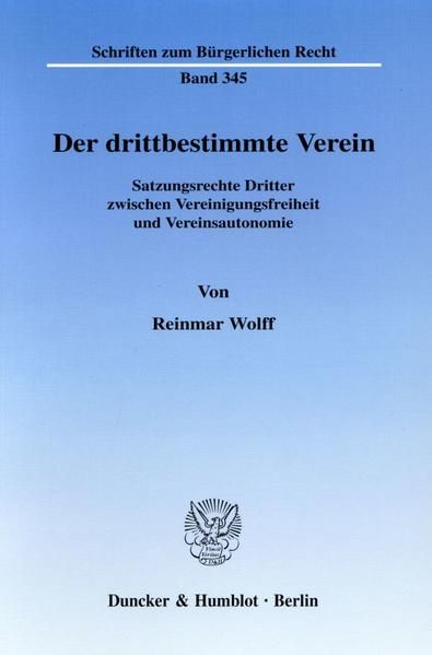 Produktbild: Der drittbestimmte Verein.