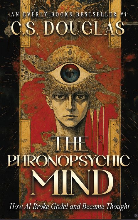 Produktbild: The Phronopsychic Mind: How AI Broke G&ouml;del and Became Thought (The Phronopsychic Series, #2)