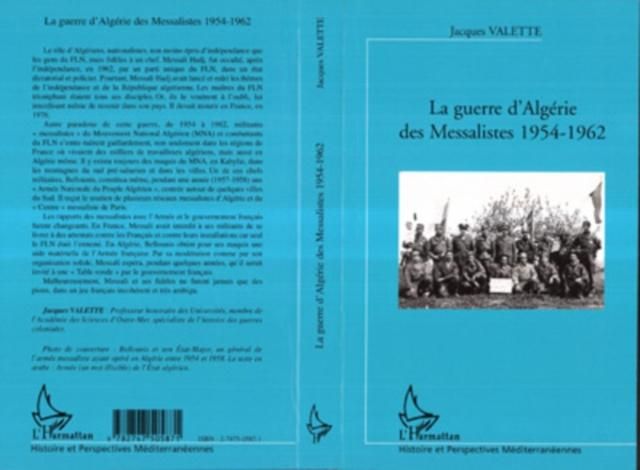 Produktbild: Guerre d'algerie des messa- listes 1954
