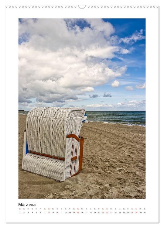 Produktbild: Vorpommern, Impressionen von Ostsee und Bodden (hochwertiger Premium Wandkalender 2026 DIN A2 hoch), Kunstdruck in Hochglanz