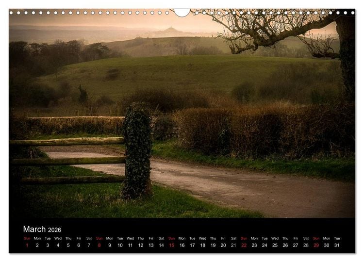Produktbild: Glastonbury Tor (Wall Calendar 2026 DIN A3 landscape), CALVENDO 12 Month Wall Calendar