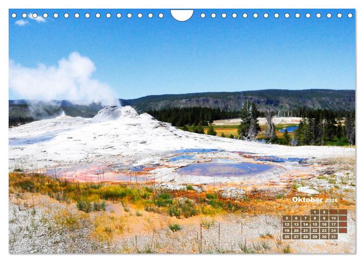 Produktbild: Wundervolles Amerika (Wandkalender 2026 DIN A4 quer), CALVENDO Monatskalender