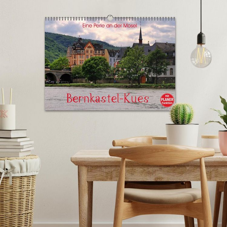 Produktbild: Eine Perle an der Mosel &ndash; Bernkastel-Kues (Wandkalender 2026 DIN A3 quer), CALVENDO Monatskalender
