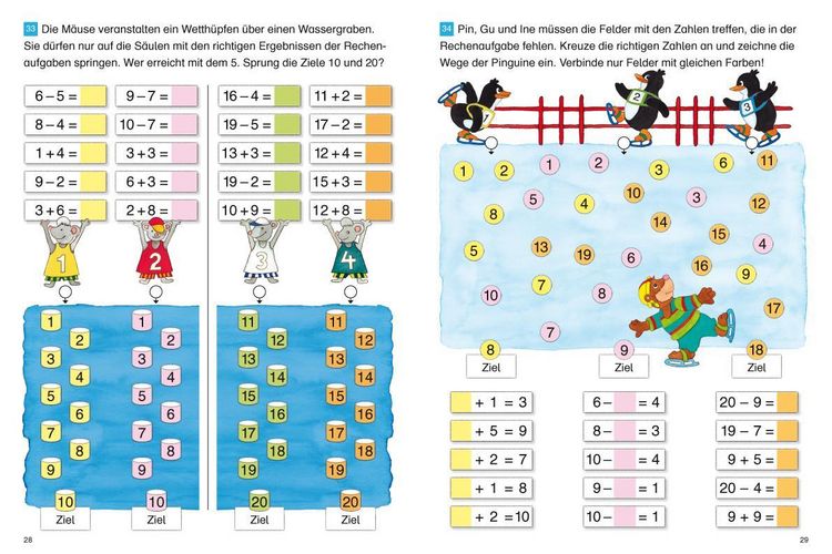 Produktbild: Fragenb&auml;r - Richtig rechnen 1. Klasse