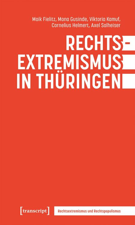 Produktbild: Rechtsextremismus in Th&uuml;ringen