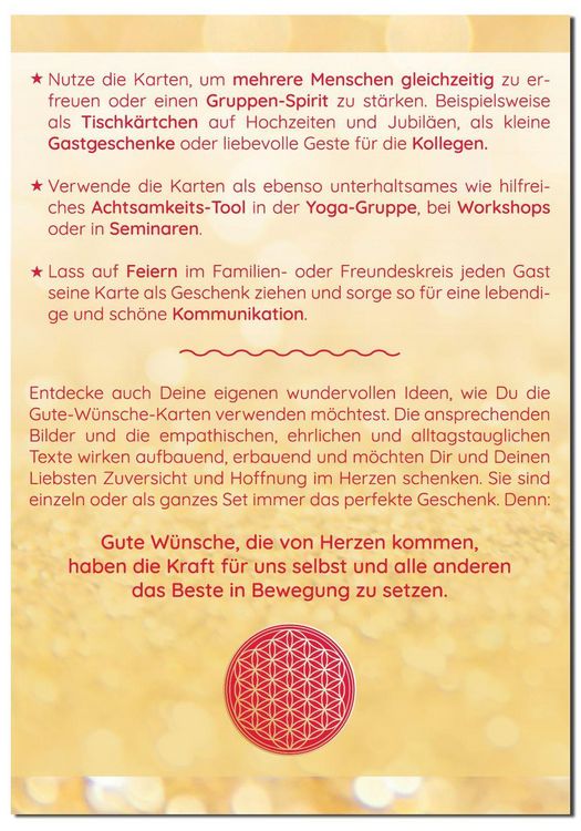 Produktbild: Das w&uuml;nsche ich Dir | 62 Achtsamkeitskarten | Lebensweisheiten, Coaching & Empowerment | sch&ouml;ne Geschenkidee