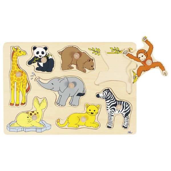 Produktbild: Steckpuzzle Tierkinder