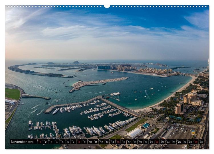 Produktbild: DUBAI - 2026 (hochwertiger Premium Wandkalender 2026 DIN A2 quer), Kunstdruck in Hochglanz