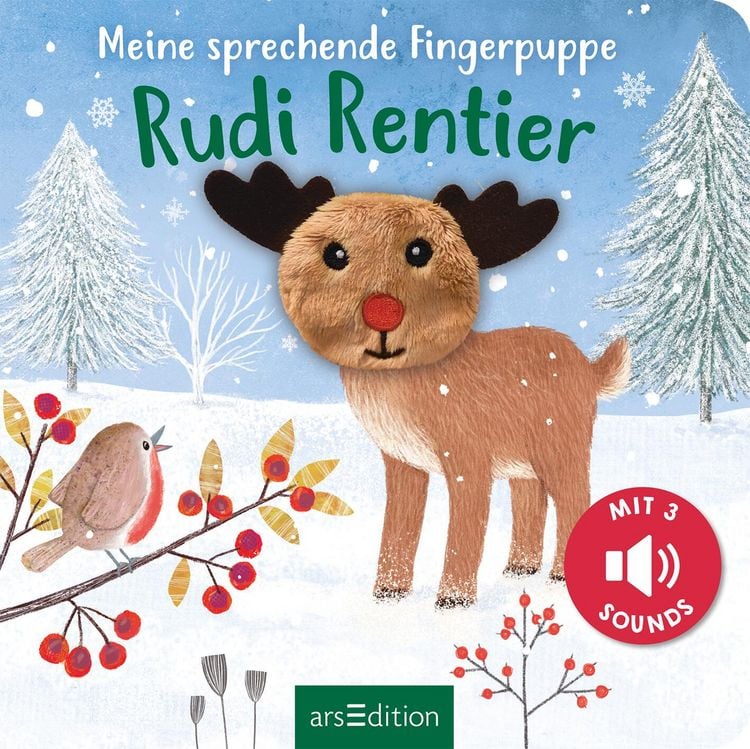 Produktbild: Meine sprechende Fingerpuppe: Rudi Rentier