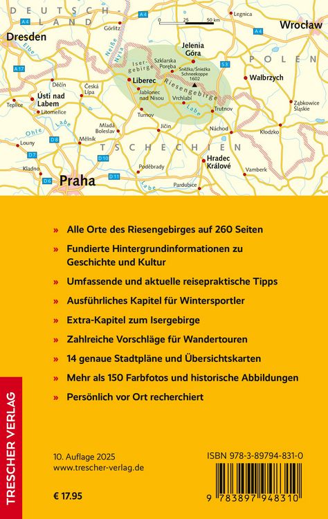 Produktbild: TRESCHER Reisef&uuml;hrer Riesengebirge