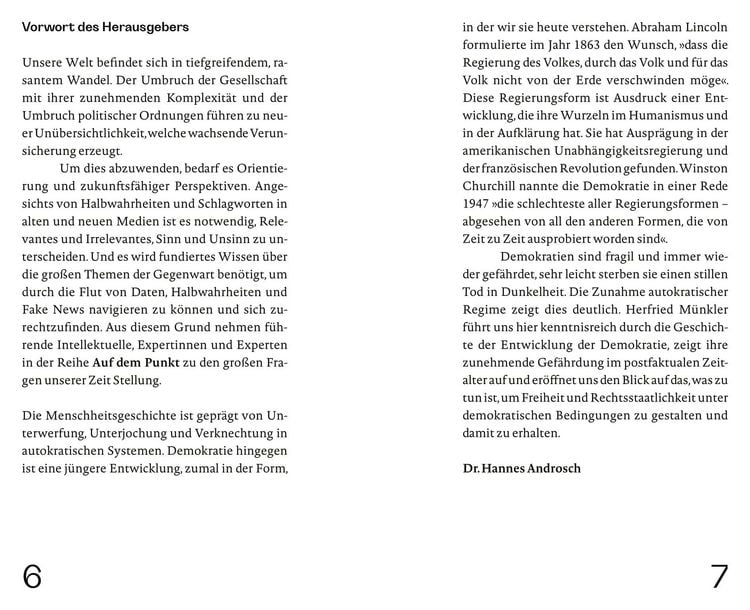 Produktbild: Die Zukunft der Demokratie