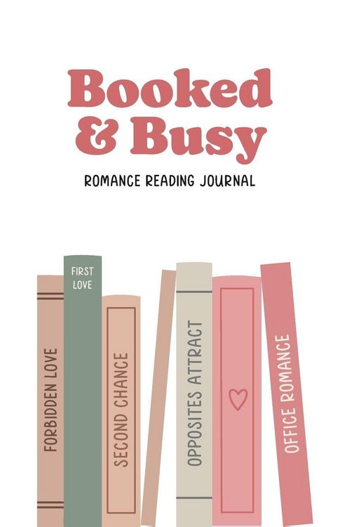 Produktbild: Booked and Busy Romance Reading Journal