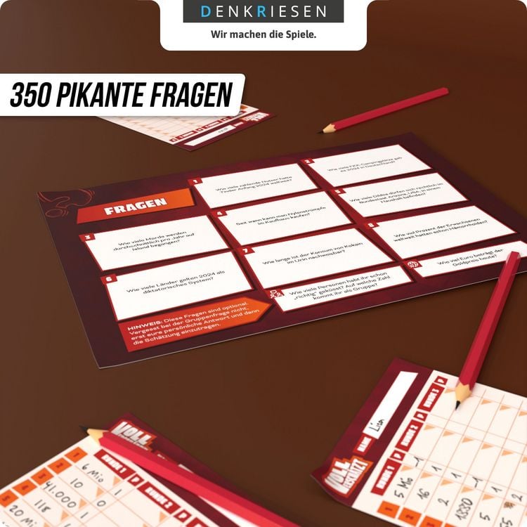Produktbild: DENKRIESEN - VOLL VERSCH&Auml;TZT! Rotlicht Edition - "Knapp daneben ist auch gewonnen."