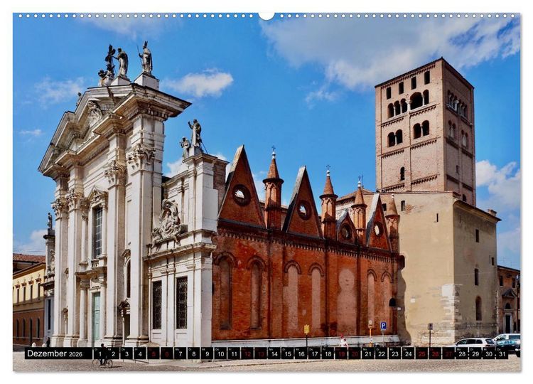 Produktbild: Die Renaissancestadt Mantua (Wandkalender 2026 DIN A2 quer), CALVENDO Monatskalender