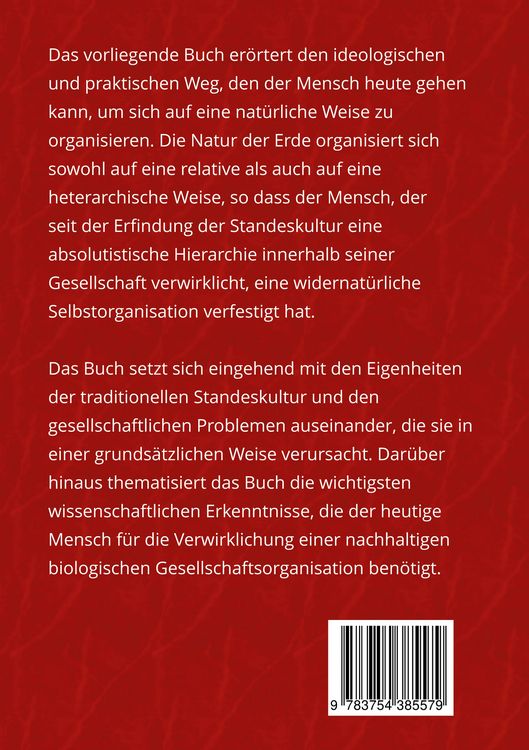 Produktbild: Die Befreiung von der Standeskultur