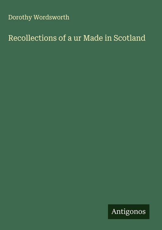 Produktbild: Recollections of a ur Made in Scotland