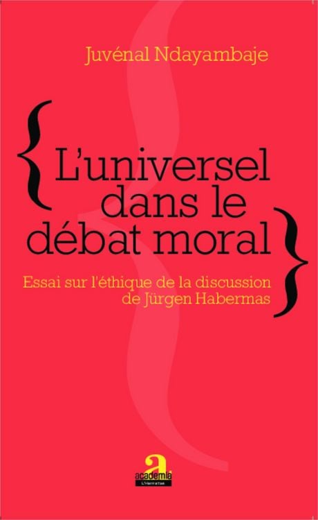 Produktbild: L'universel dans le d&eacute;bat moral