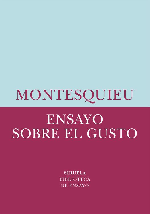 Produktbild: Ensayo sobre el gusto