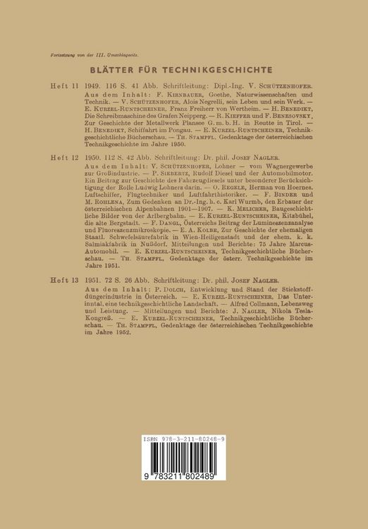 Produktbild: Bl&auml;tter f&uuml;r Technikgeschichte