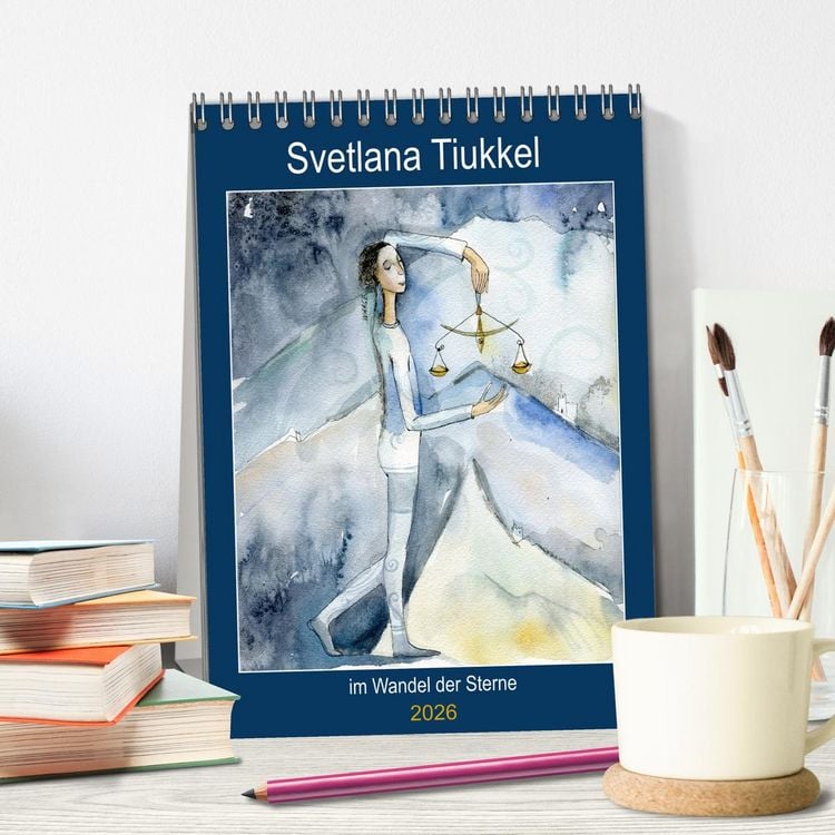 Produktbild: Im Wandel der Sterne (Tischkalender 2026 DIN A5 hoch), CALVENDO Monatskalender