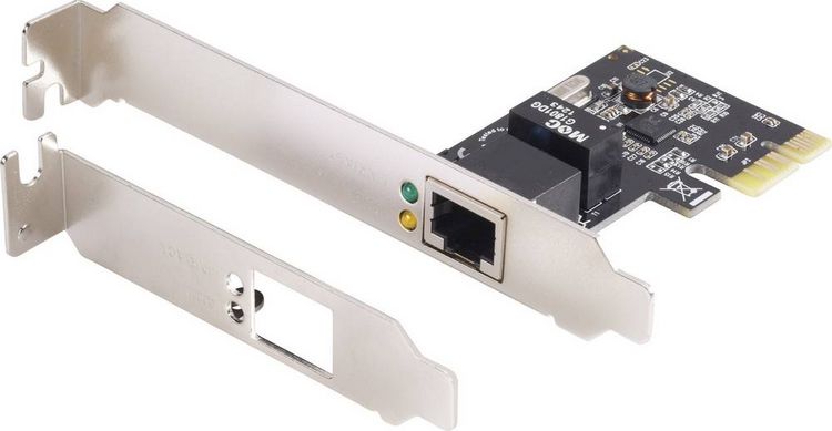 Produktbild: Renkforce Netzwerkkarte 1 GBit/s PCIe, Gigabit-LAN (1 Gbit/s)