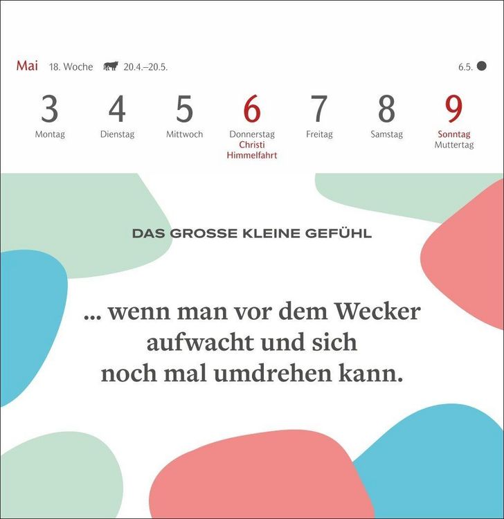 Produktbild: Das gro&szlig;e kleine Gef&uuml;hl Premium-Postkartenkalender 2027 - 53 Postkarten mit Liebeserkl&auml;rungen an allt&auml;gliche Momente