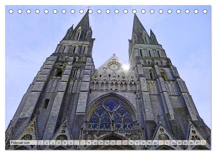 Produktbild: Normandie und Bretagne-faszinierend abwechslungsreich (Tischkalender 2026 DIN A5 quer), CALVENDO Monatskalender