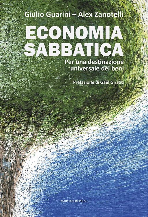Produktbild: Economia sabbatica. Per una destinazione universale dei beni